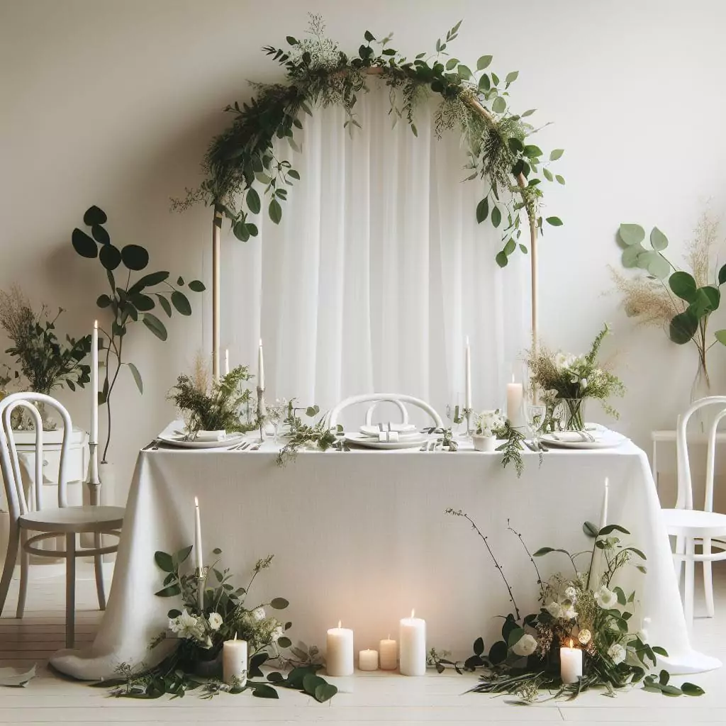 Understated Sophistication: Minimalist Wedding Decor Inspiration